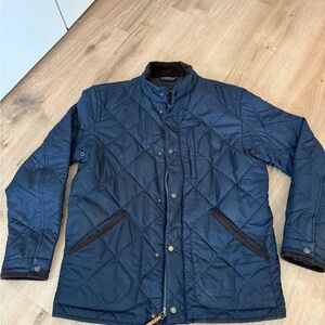 J. Crew Men's Quilted Blue Jacket